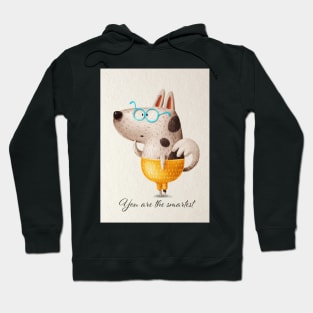 The smartest dog Hoodie